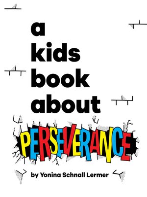 cover image of A Kids Book About Perseverance